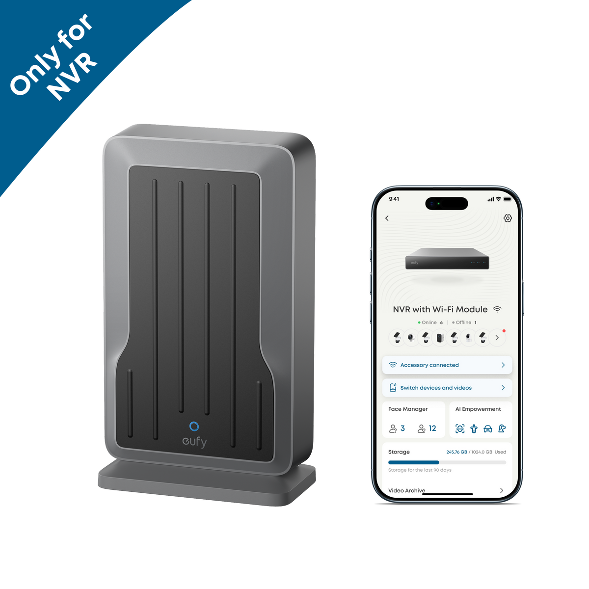 eufy NVR Wi‑Fi Module Only for eufy PoE NVR System