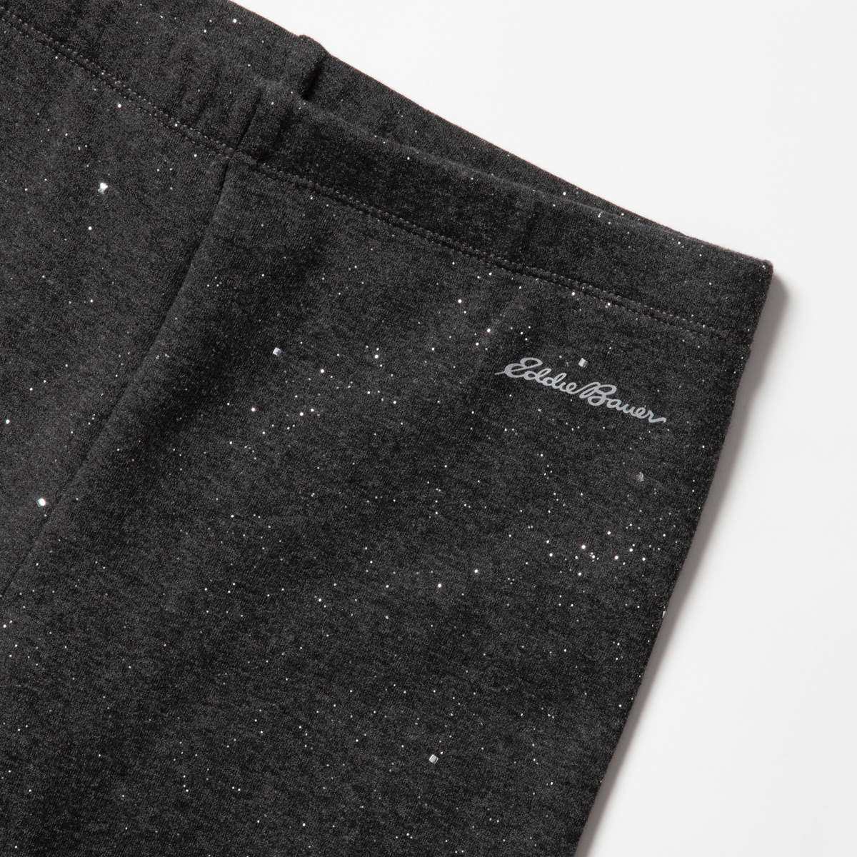 Eddie Bauer Girls Rock Hopper Plush-Lined Leggings - Sparkle alternate view 2