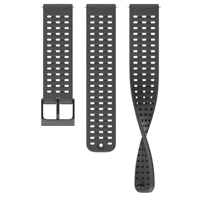 Suunto 22mm Athletic 2 Silicone Strap All Black S+M