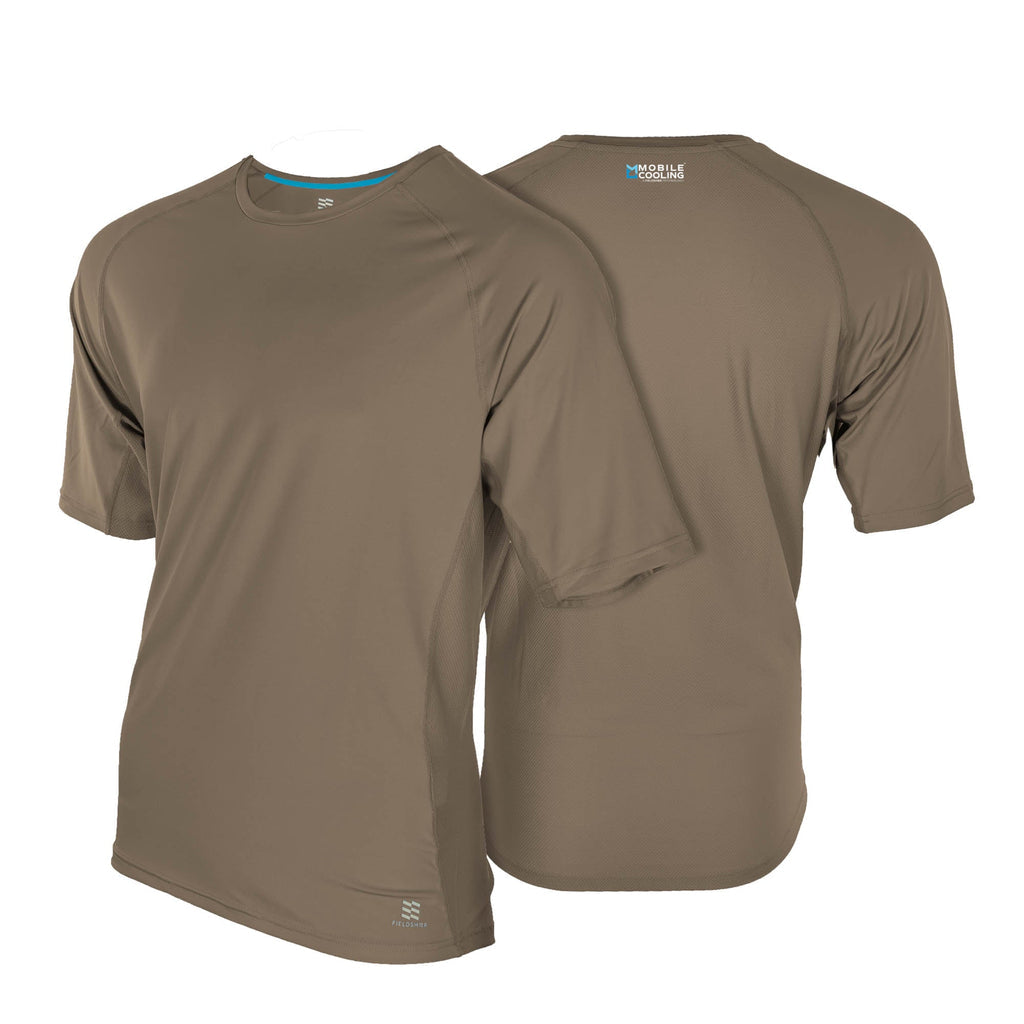 Men's Cooling Short Sleeve Crew - Morel by Fieldsheer