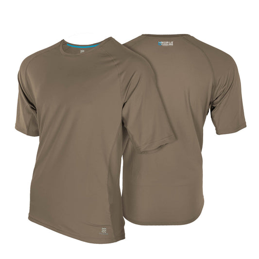 Men's Cooling Short Sleeve Crew - Morel by Fieldsheer