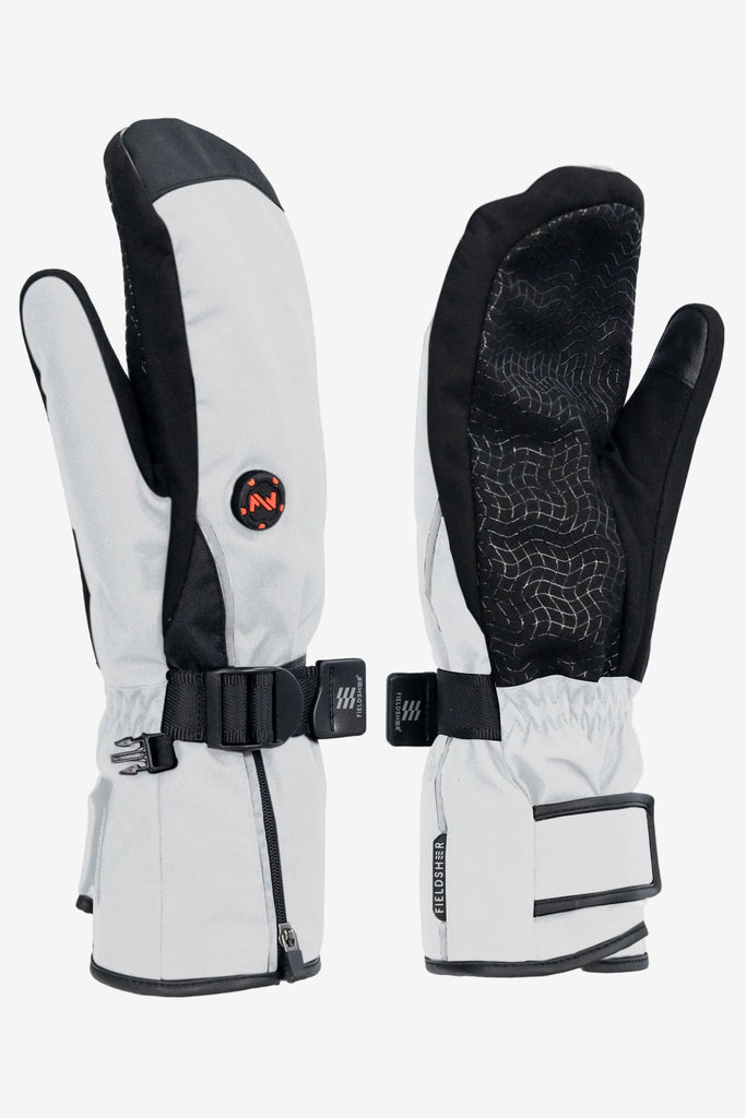 Storm Heated Mitten Unisex - White by Fieldsheer