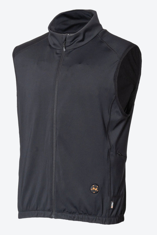 Heated BT Base Layer Vest Unisex - Black by Fieldsheer