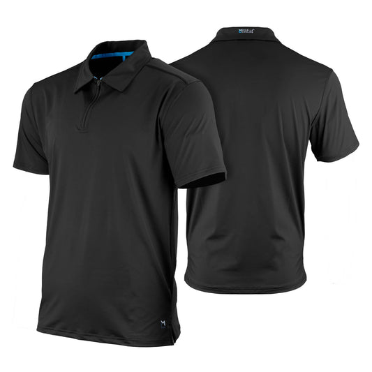 Men's Cooling Polo Shirt - Black by Fieldsheer