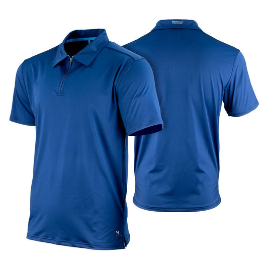 Men's Cooling Polo Shirt - Navy by Fieldsheer