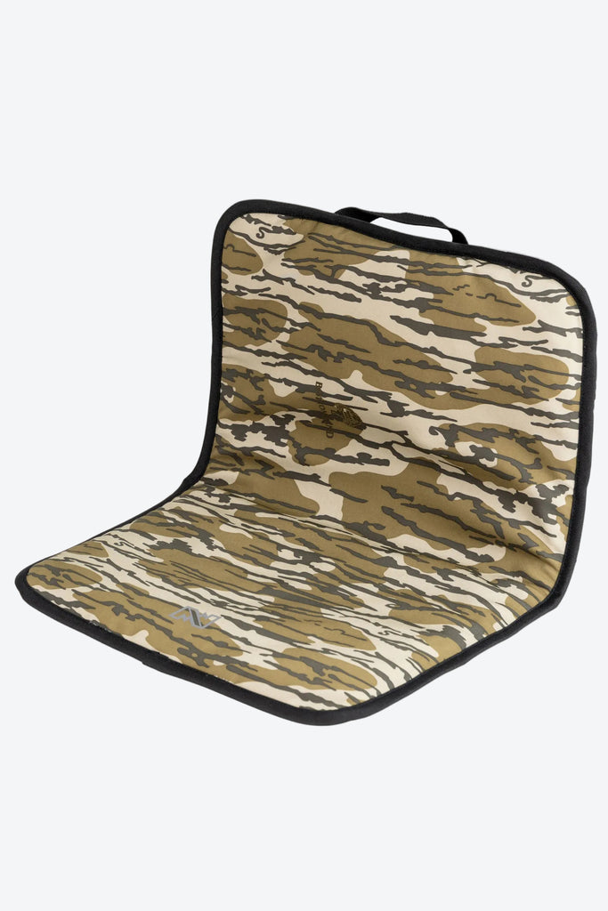 Heated Camouflage Seat Pad - BLX Mossy Oak Bottomland by Fieldsheer