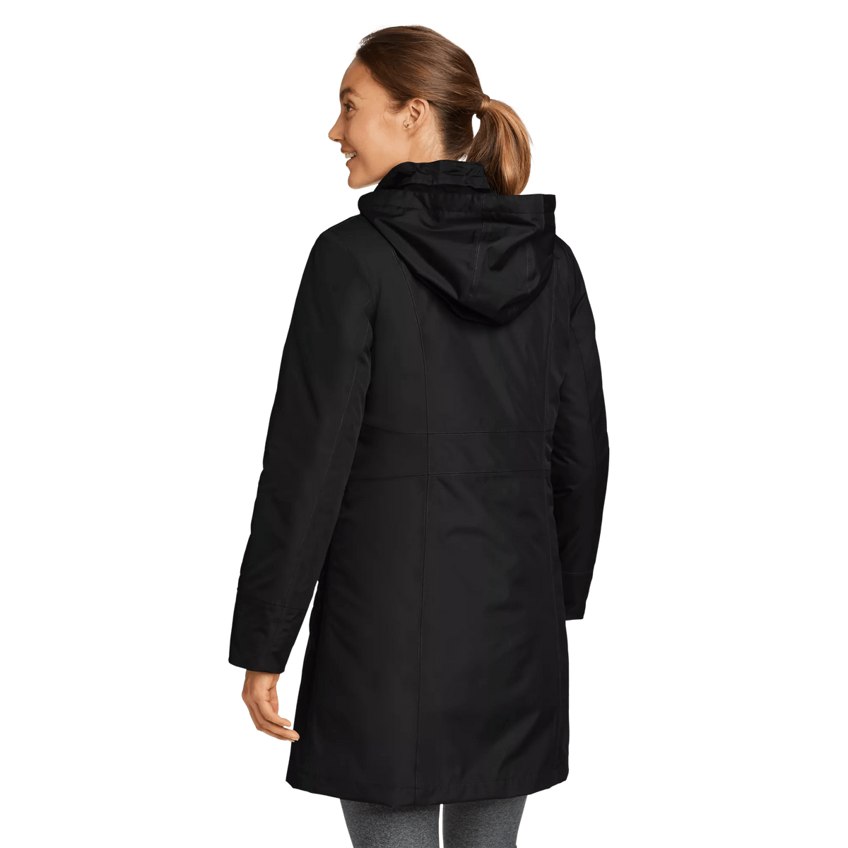 Eddie Bauer Women's Girl on the Go® Insulated Waterproof Trench Coat alternate view 1