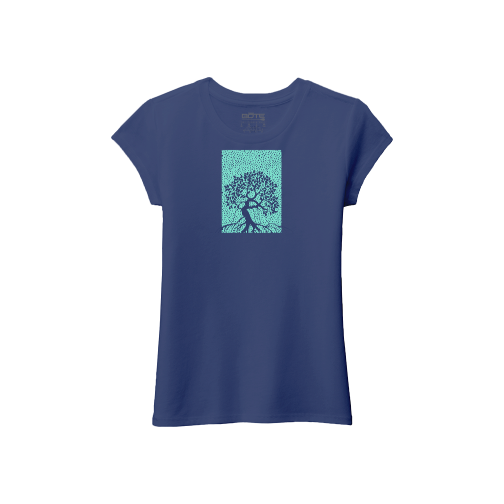 Youth Girl's Starry Night Tee by Bote, available through BOTE