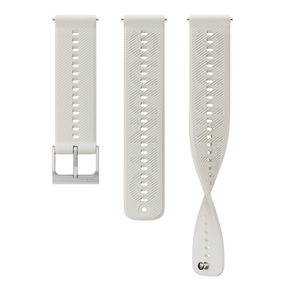 Suunto 22mm Athletic 6 Silicone Strap Frost Gray S+M