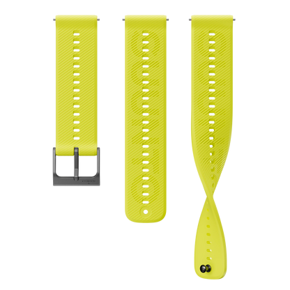 Suunto 22mm Athletic 6 Silicone Strap Lime S+M