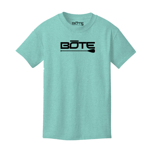 Youth Logo Tee Shirt Seafoam by Bote, available through BOTE