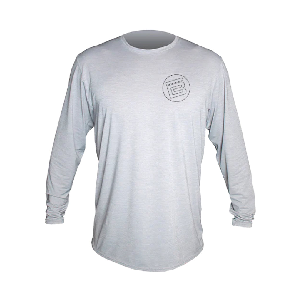 Kids Explorer Long Sleeve Alloy Heathered by Anetik, available through BOTE