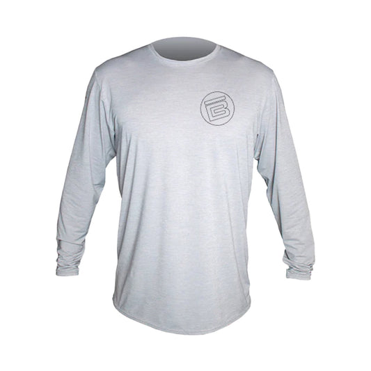 Youth Low Pro Tech Long Sleeve Alloy Heathered by Anetik, available through BOTE