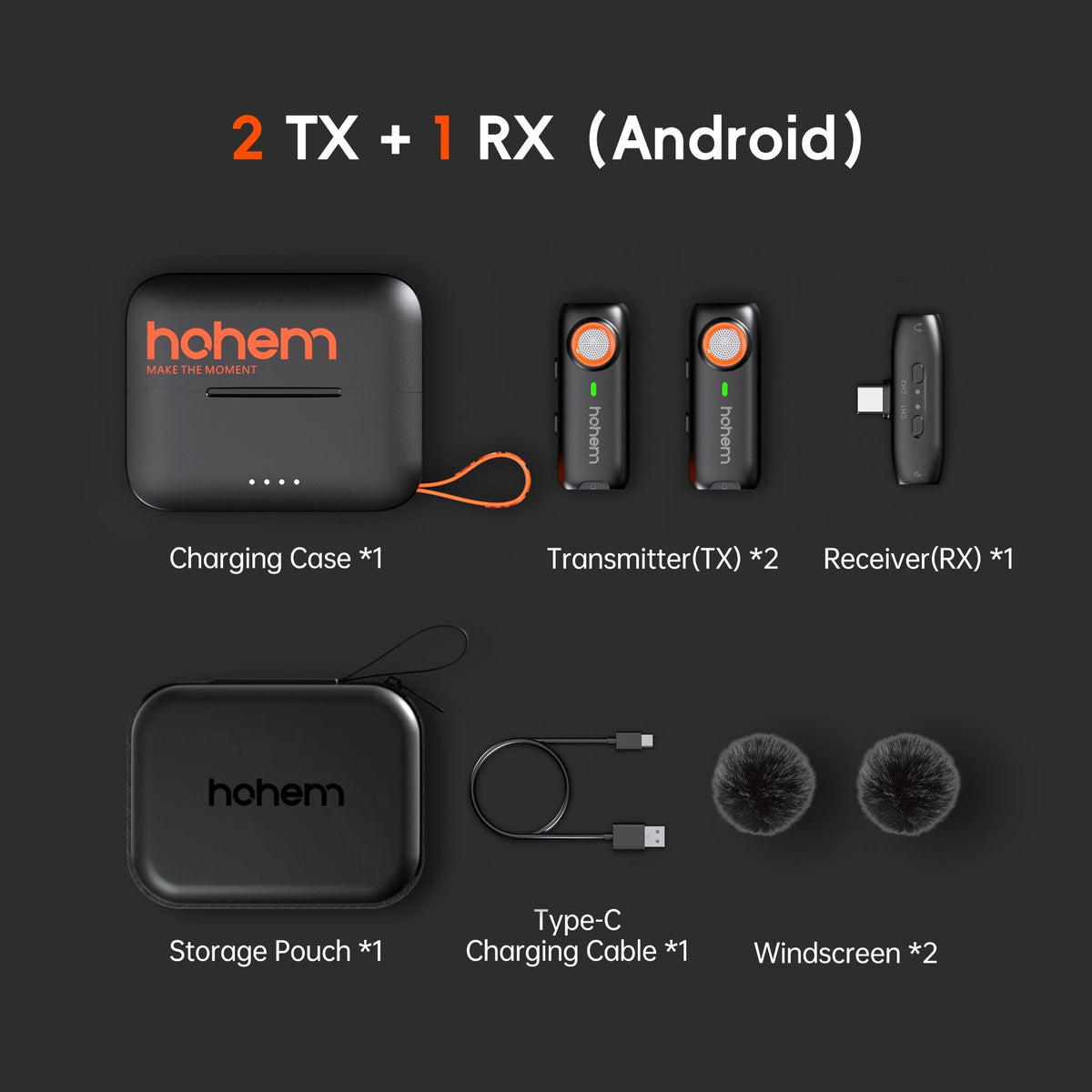 Hohem Lavalier Lapel Microphone alternate view 3