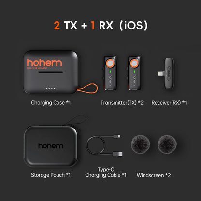 Hohem Lavalier Lapel Microphone alternate view 1