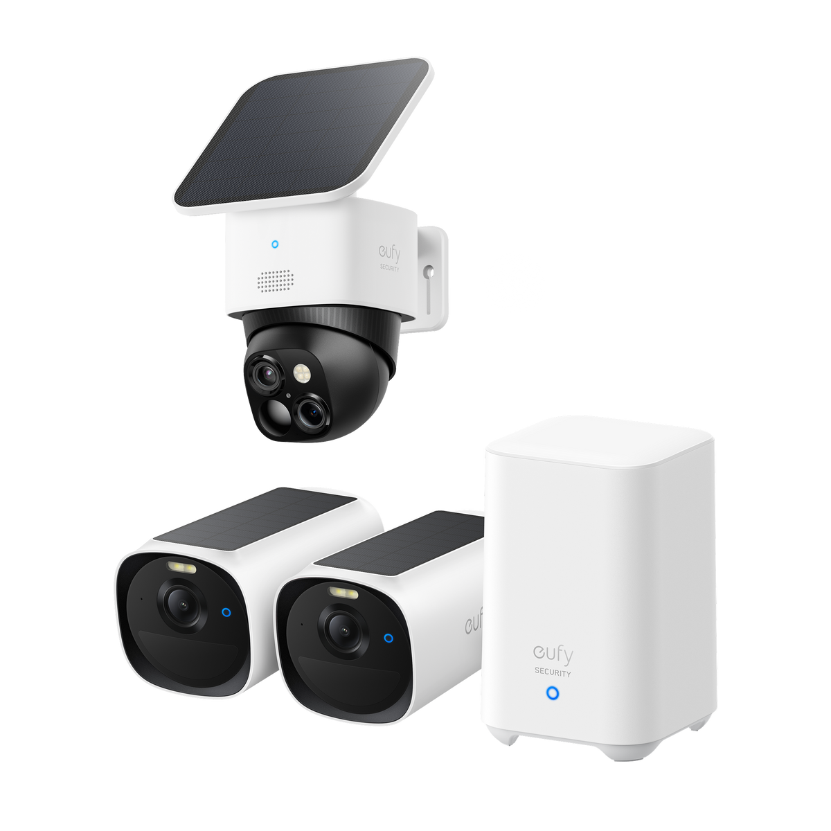 eufyCam E40 2-Cam Kit (HomeBase™ 2) + eufy SoloCam S340 bundle