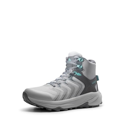 NORTIV 8 Women's Hiking Boots Waterproof Arch Support | Cushioned Insole Provides Supportive Comfort with Every Step; Waterproof Construction Helps Keep Feet Dry in Wet Conditions