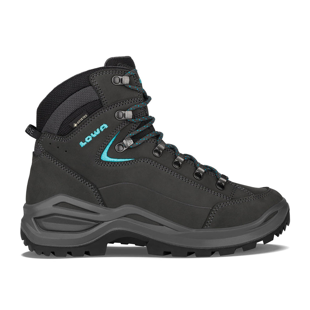 Renegade Evo GTX Mid WS - Asphalt/Turquoise by LOWA