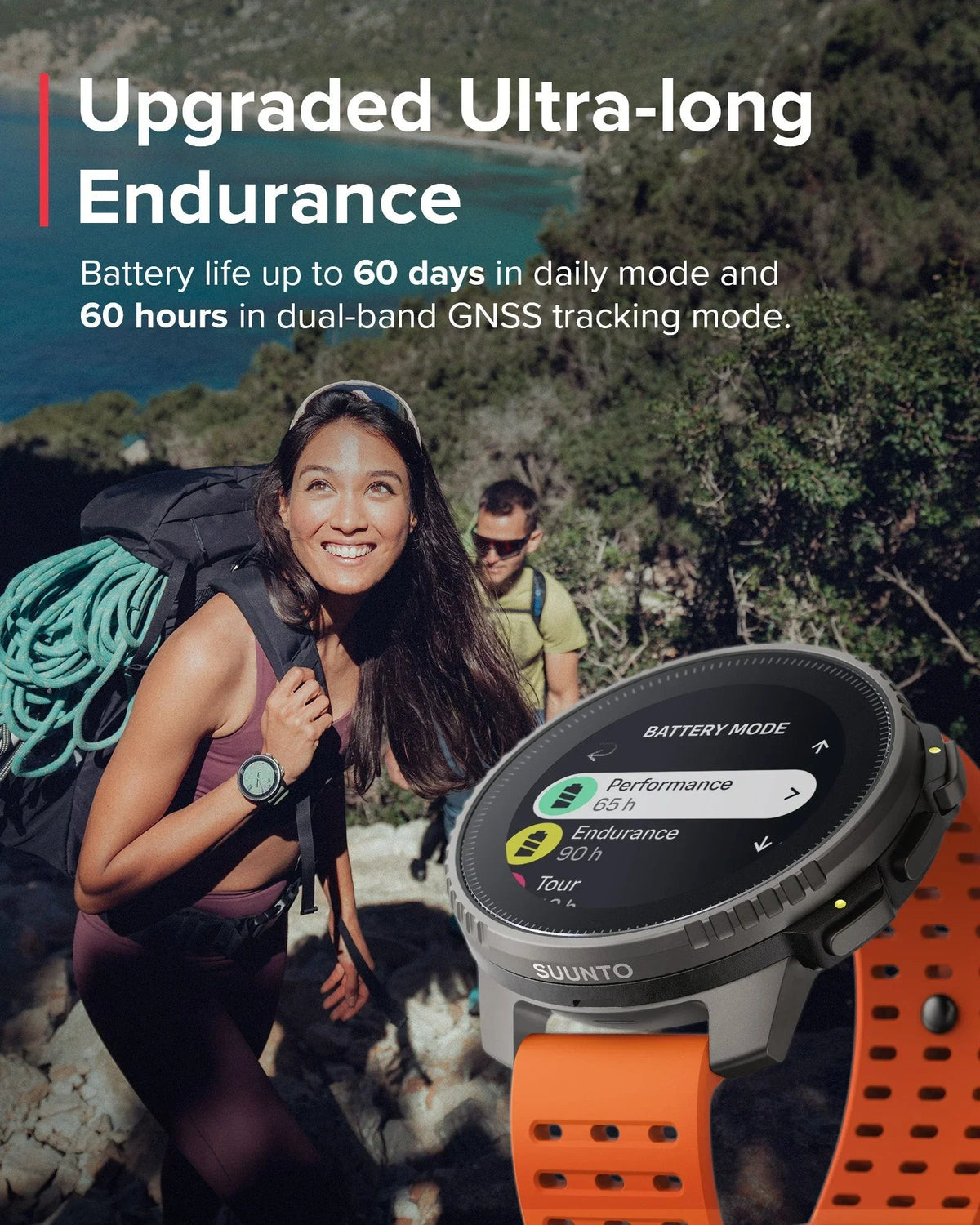 Refurbished Suunto Vertical Titanium Solar Canyon
