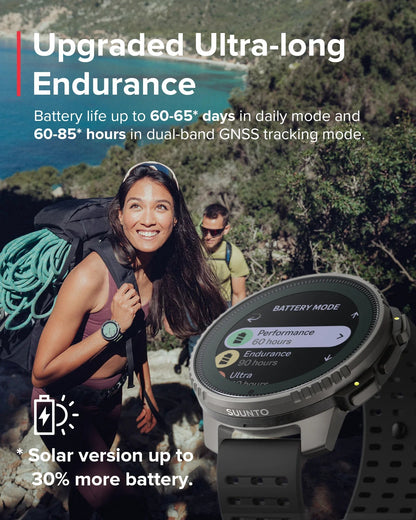 Refurbished Suunto Vertical Titanium Solar Black