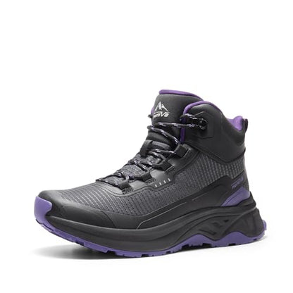 NORTIV 8 Women's Lightweight Ankle Hiking Boots | Breathable Materials Help Keep Feet Cool and Comfortable Flexible Construction Supports Natural Movement