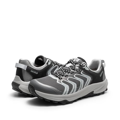 NORTIV 8 Women's Hiking Shoes Lightweight Walking Sneakers | Outdoor Work Camping Tennis Workout Cross Training with Lightweight Comfort and Arch Support Echo