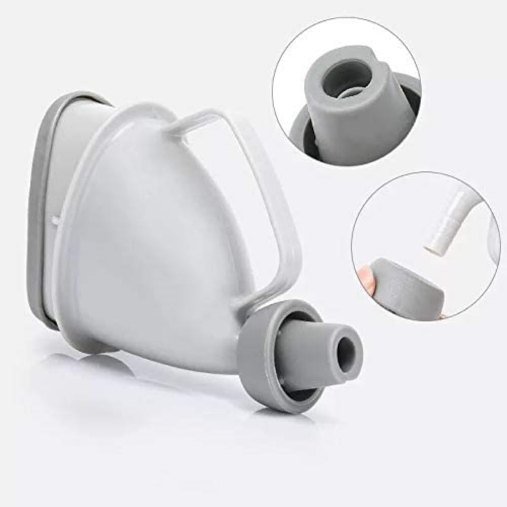 Unisex Female Male Reusable Portable Urinal Device Travel Mobile Toilet Camping Pee Urinal Outdoor Emergency Sitting Standing Urination