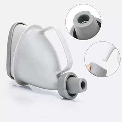 Unisex Female Male Reusable Portable Urinal Device Travel Mobile Toilet Camping Pee Urinal Outdoor Emergency Sitting Standing Urination