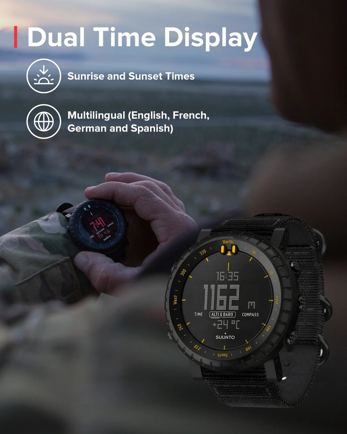 Suunto Core Black Yellow TX