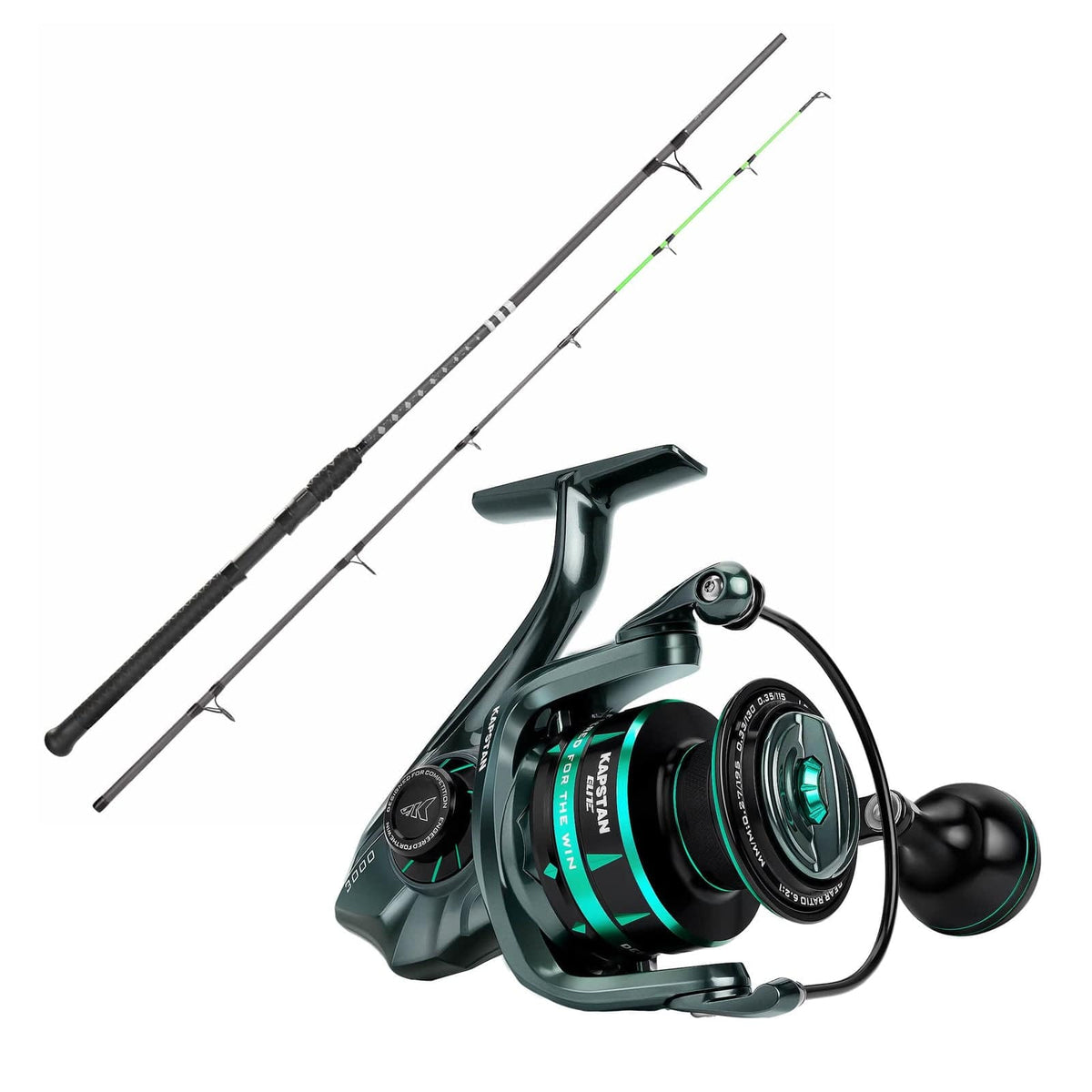 KastKing Kapstan Elite High Speed & Kong Saltwater Spinning Reel Combo by KastKing
