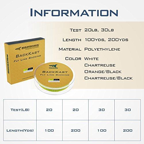 KastKing BackKast Fly Fishing Line Backing Line product image 4