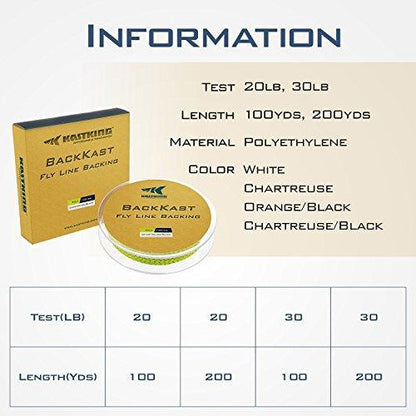 KastKing BackKast Fly Fishing Line Backing Line product image 4