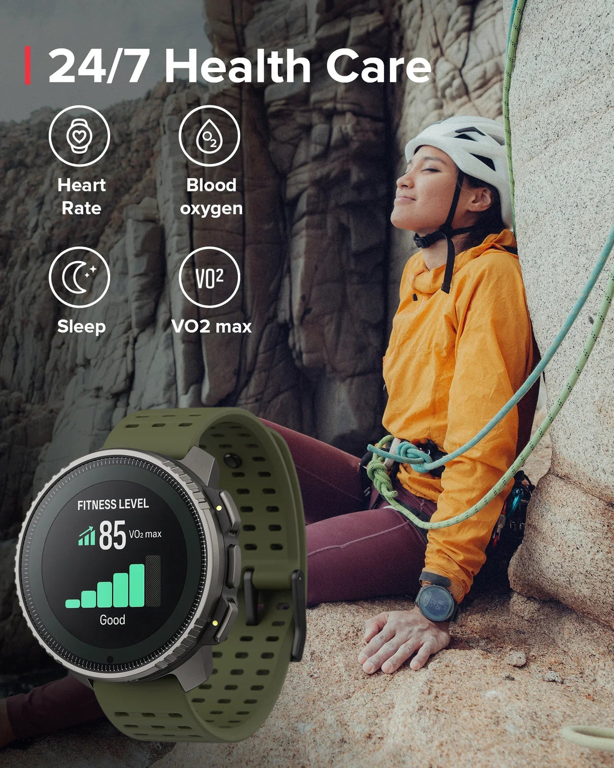 Refurbished Suunto Vertical Titanium Solar Forest