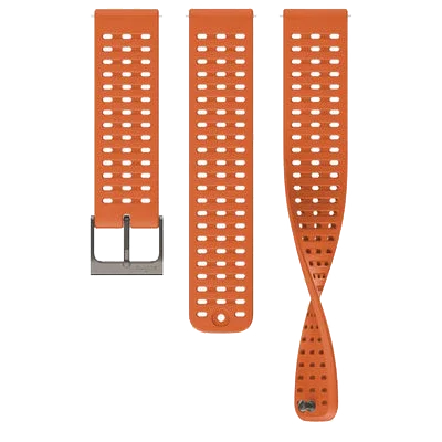 Suunto 22mm Athletic 2 Silicone Strap Canyon Orange S+M