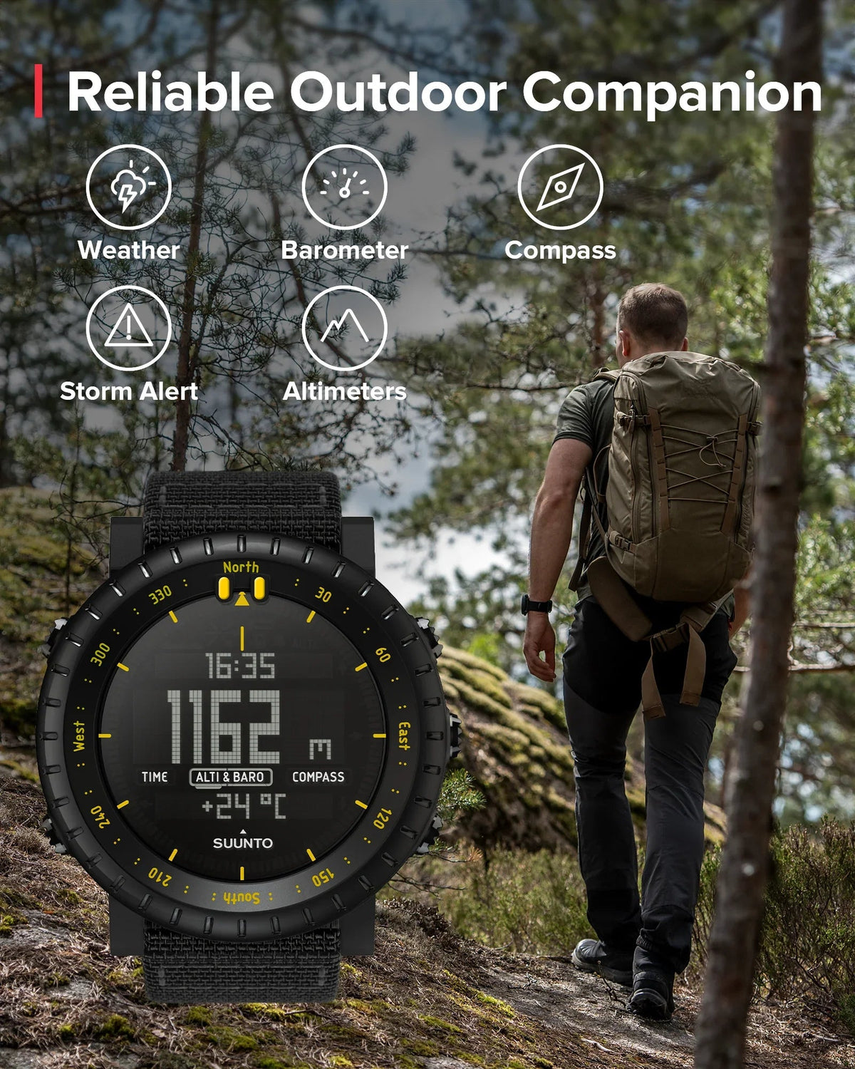 Suunto Core Black Yellow TX