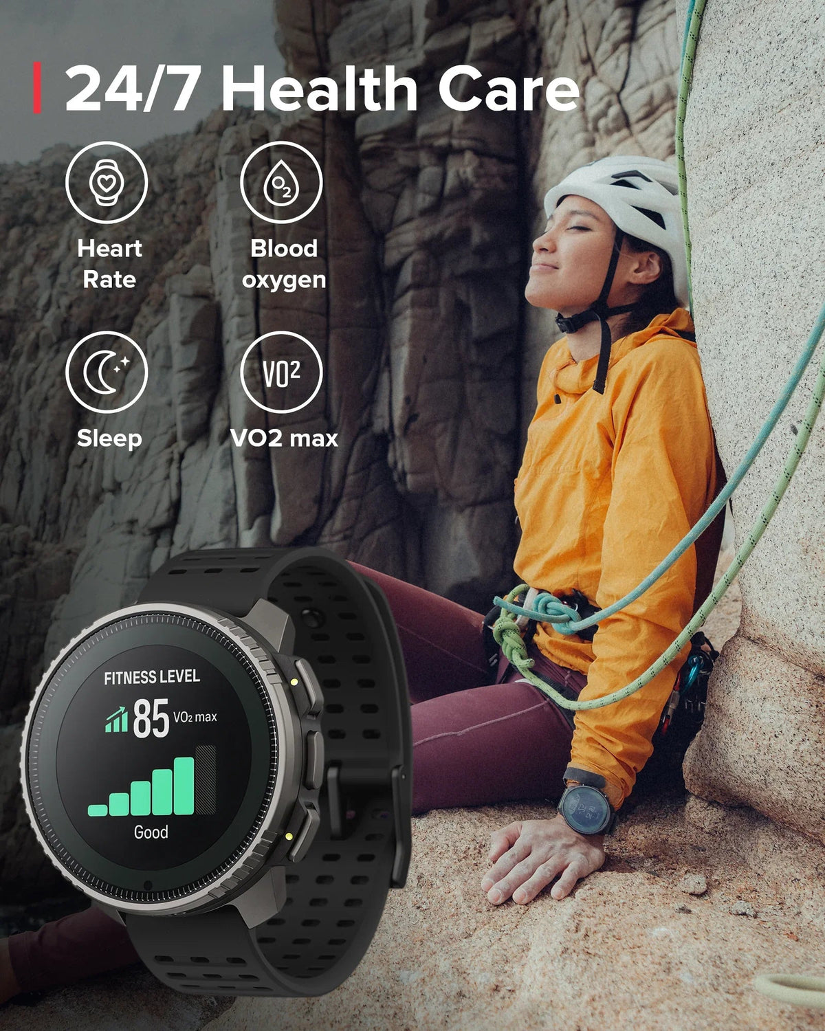 Refurbished Suunto Vertical Titanium Solar Black