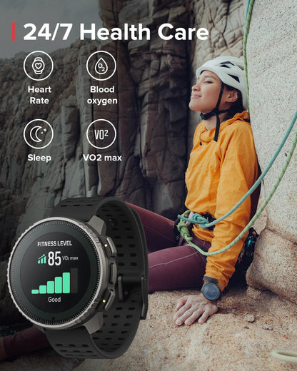 Refurbished Suunto Vertical Titanium Solar Black