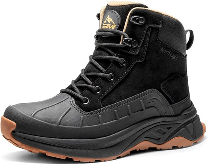 NORTIV 8 Women's Waterproof Hiking Boots Outdoor Trekking Camping Trail Hiking Boots