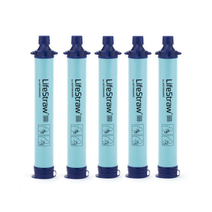 LifeStraw Personal Water Filter for Hiking, Camping, Travel, and Emergency Preparedness