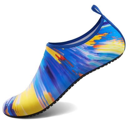 Homitem Water Shoes for Women Men Aqua Socks Swim Beach Pool River Slip-On Barefoot Quick-Dry Vacation Cruise Essentials Accessories for Yoga Kayak Sports