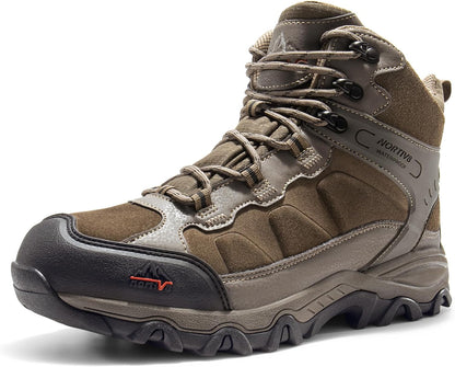 NORTIV 8 Men's Waterproof Lightweight Hiking Boots