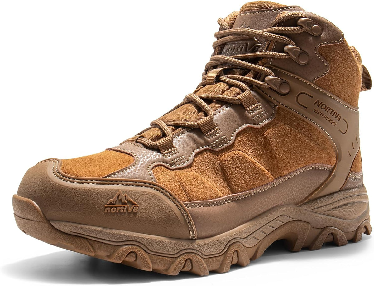NORTIV 8 Men's Waterproof Lightweight Hiking Boots