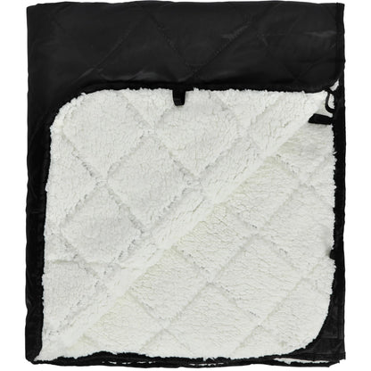 REDCAMP Large Camping Blanket with Sherpa Lining, Cold Weather Warm Outdoor Blanket Windproof for Camping Stadium, Machine Washable 59"x 79"