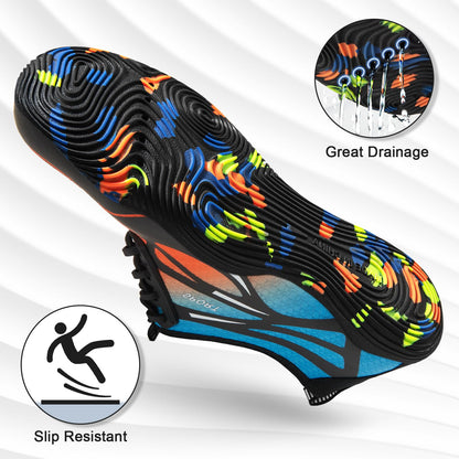 ATHMILE Water Shoes for Men Women River Shoes Adult Swim Beach Lake Pool Aqua Socks Barefoot Quick Dry for Hiking Surfing Kayaking Size