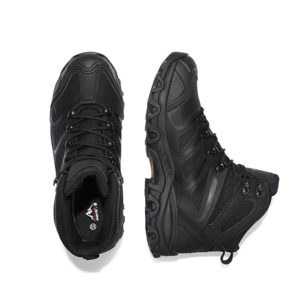 NORTIV 8 Men's Ankle High Waterproof Hiking Boots Outdoor Lightweight Shoes Trekking Trails Armadillo