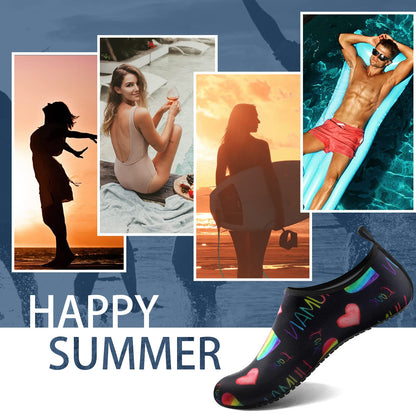 Water Shoes for Women Men Quick-Dry Aqua Socks Swim Beach Barefoot Yoga Exercise Wear Sport Accessories Pool Camping Must Haves Adult Youth Size