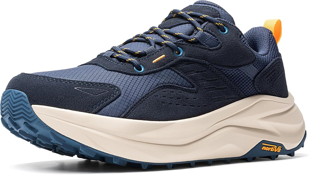 NORTIV 8 Men's Wide Toe Box Waterproof Hiking Shoes