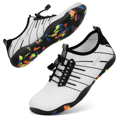 ATHMILE Water Shoes for Men Women River Shoes Adult Swim Beach Lake Pool Aqua Socks Barefoot Quick Dry for Hiking Surfing Kayaking Size