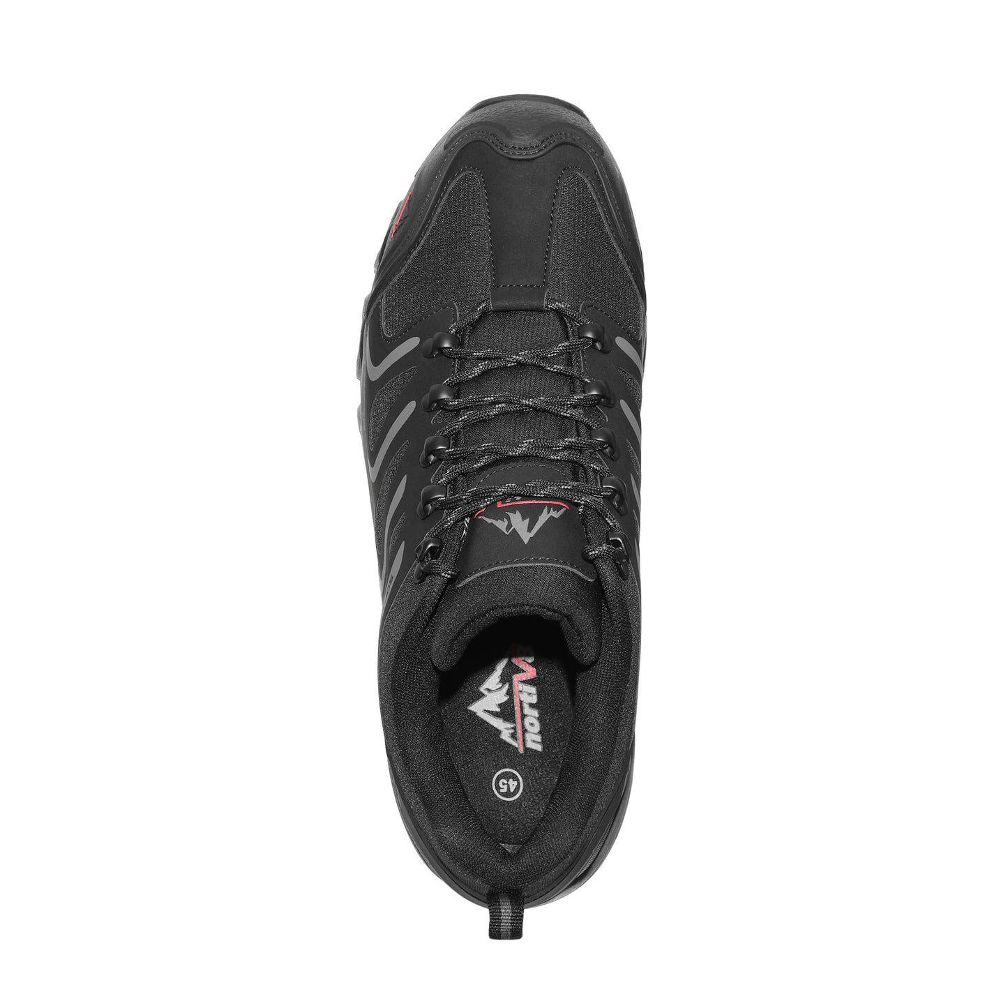 NORTIV 8 Men's Low Top Waterproof Hiking Shoes Trekking Trails Outdoor Work Shoes