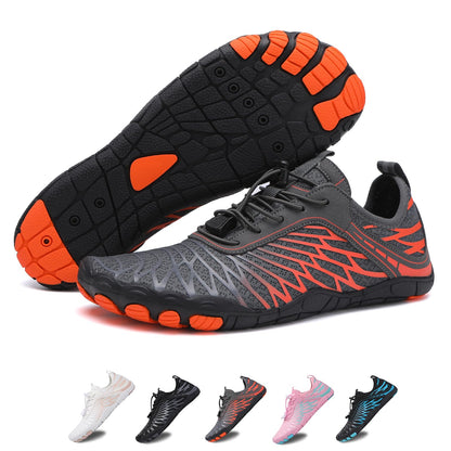 Hike Barefoot Shoes for Womens Men,Quick Dry Water Shoes,Beach Pool Aqua Swim Surf Hiking Walking Shoes,Non-Slip Athletic Footwear Wide Toe Water Shoes